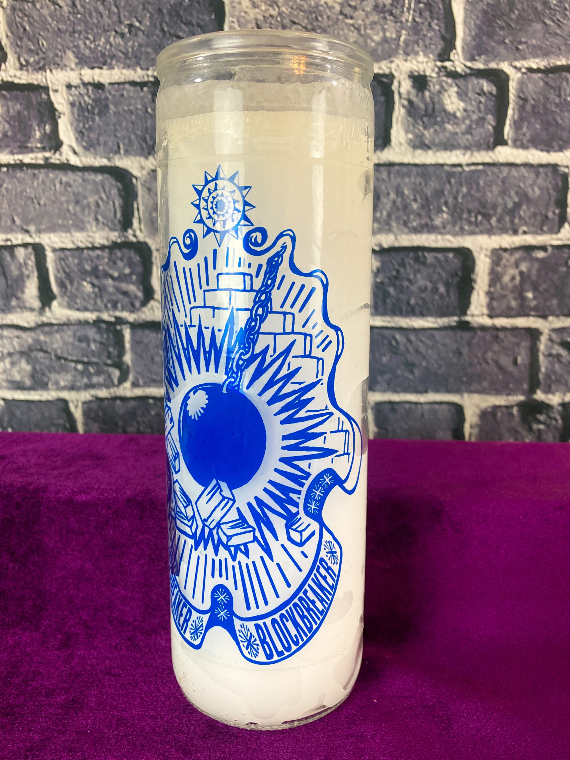 Blockbreaker 7-Day Glass Candle - Image 2