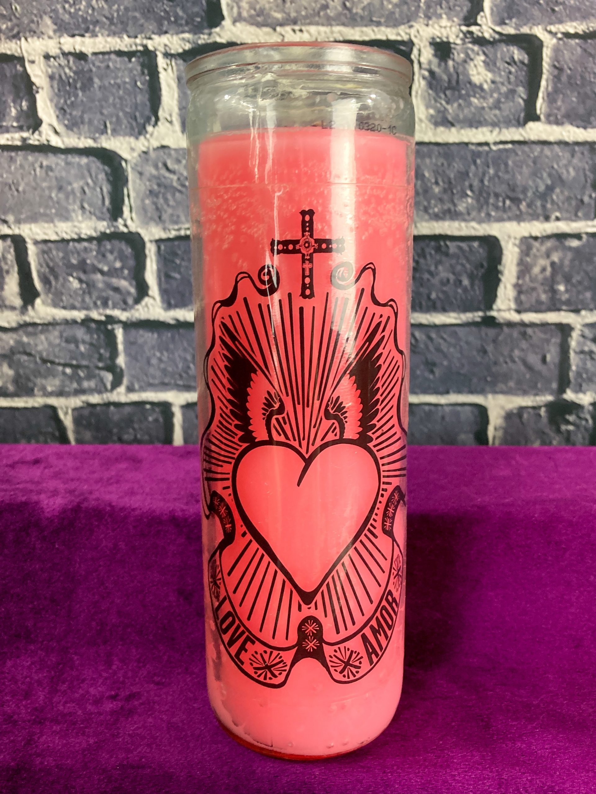 Love 7-Day Glass Candle